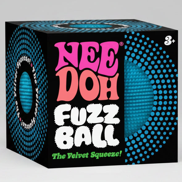 Schylling Nee-Doh Fuzz Ball Blue Fuzz Ball