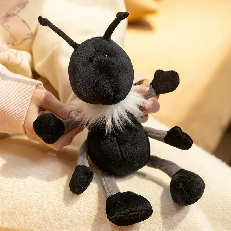 30cm Cute Ant Plush Toy Soft Stuffed Animal Kawaii Ant Doll Pillow Creative Room Decoration Birthday Gift