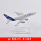 JASON TUTU 16cm Lufthansa Airbus A340 Plane Model Airplane Model Airbus Aircraft Model 1:400 Diecast Metal Airplanes Plane Toy