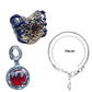 New Red Monster Flower Charm Bracelet 925 Sterling Silver Beaded DIY 2026 Trendy Fine Jewelry Adjustable Hypoallergenic