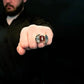The Flash Barry Allen same style men's ring fashion personality cos trend accessories film and television peripherals youth gift