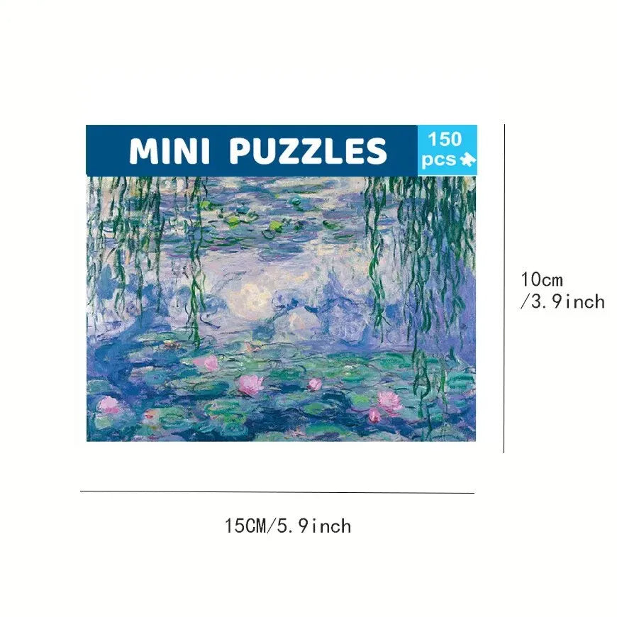150pcs Test Tube Jigsaw Puzzle World Famous Painting Van Gogh The Starry Night Christmas Gift