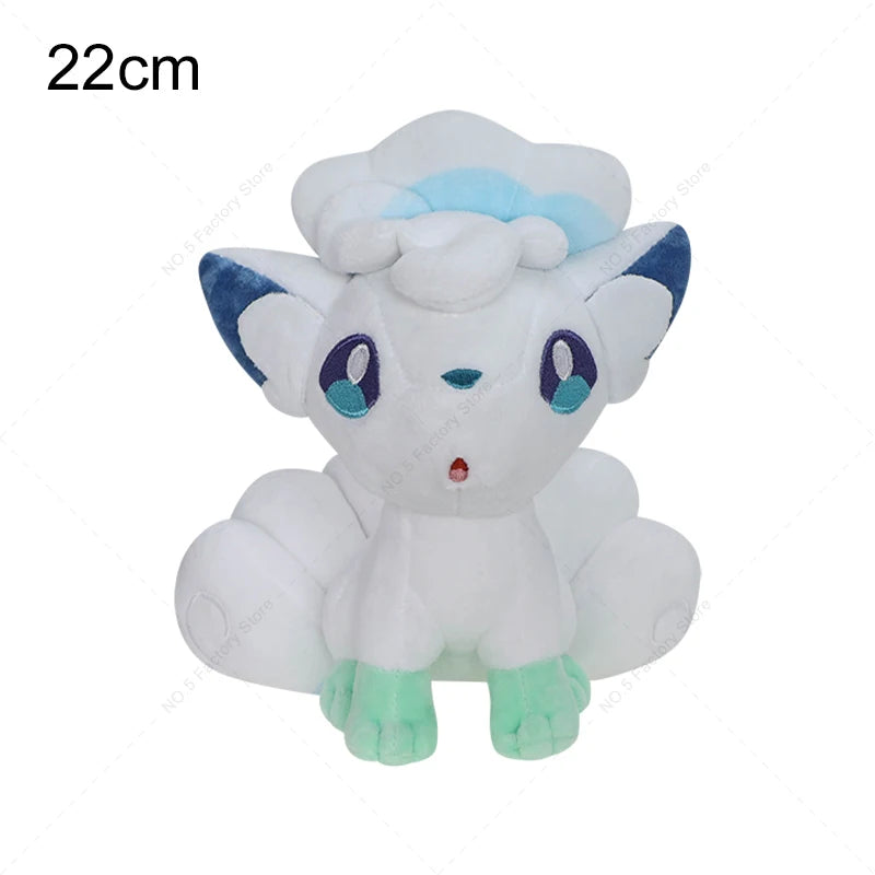 5 Styles Pokemon Alola Vulpix Mimikyu Litten Rowlet Popplio Plush Doll Stuffed Toy For Children Best Gift 16-20cm