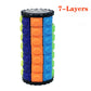 Color 3D Rotating Magic Cube Puzzle Color Tower Stress Relief Novel Magic Cube Children's Puzzle Toy Montessori Toy Gift