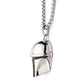 "Star Wars" Mandalorian Helmet Necklace Highly Attractive and Versatile Holiday Gift Fashion Accessory