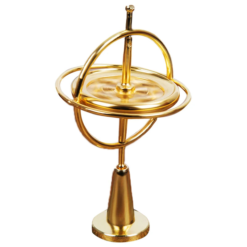 Metal Anti-Gravity Spinning Top Balancing Toy, Desktop Gyroscope, Physics Toy, Educational & Training Gift