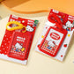 Genuine Sanrio Hello Kitty Slide ID Card Holder Door Badge Holder Lanyards Keychain Work Credential Case Employee Pass Gift
