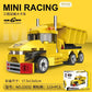 Racing Car Bus Engineering Vehicle Ambulance Pull Back Model Building Blocks Brick Toys Children Boys Birthday Gift Brick