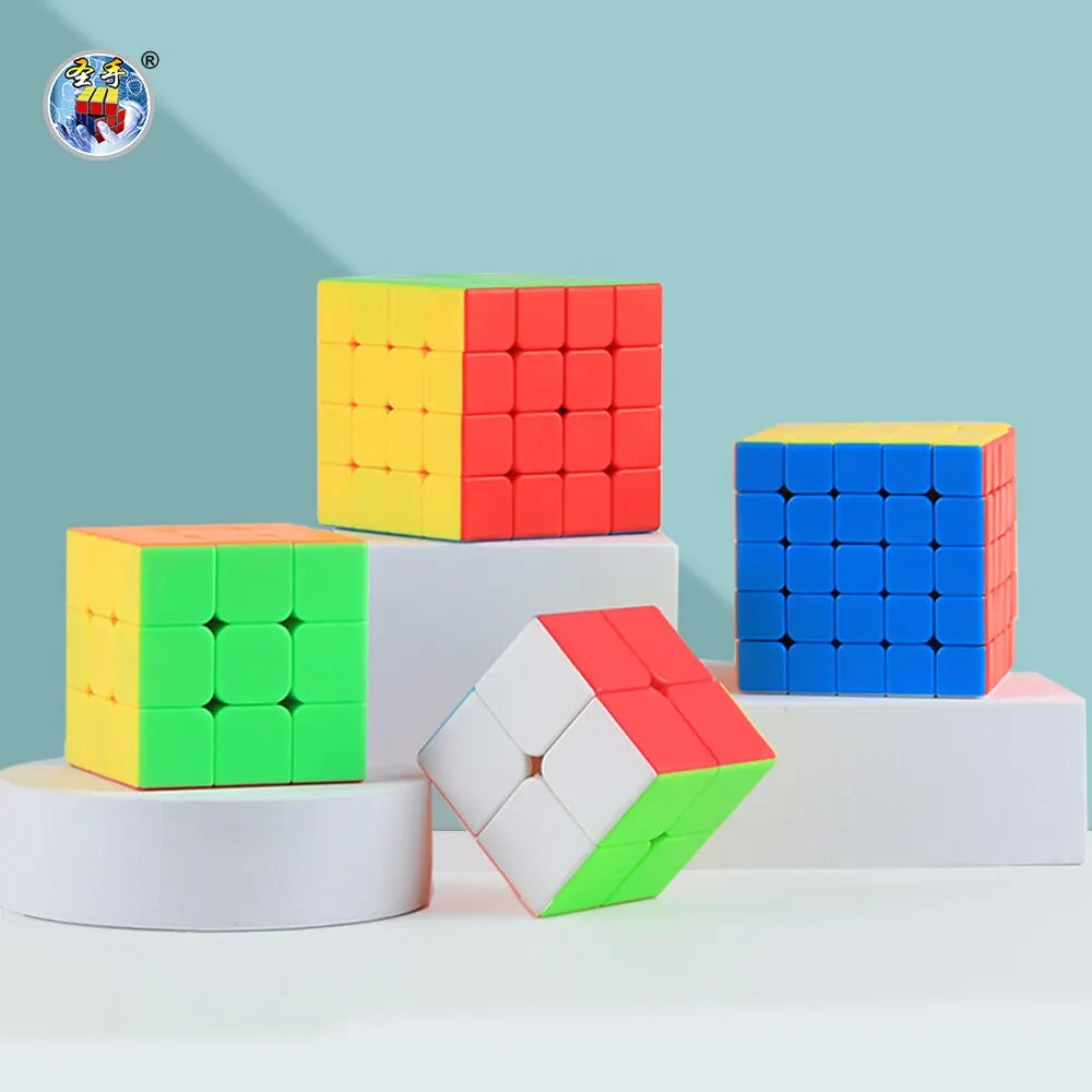 SENGSO Speed Cube 3x3 Legend Series Stickerless Magic Cube Profession Puzzle High Quality Kid's Fidget Toys