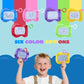 12 Pcs Mini Magnetic Drawing Board 6 Different Color Erasable Keychain Drawing Board Writing Pad for Boys and Girls Party Favors for Kids 8-12, Classroom Prize, Birthday Goodie Bag Stuffers