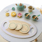Wooden Afternoon Tea Set Toy | Kitchen Accessories Play for Kids