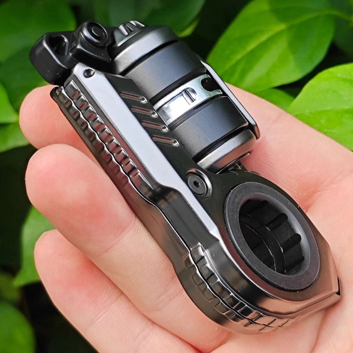 EDC Fidget Sliders Fidget Toys Tuning Fork Magnetic Push Egg Mechanical Ratchet Crisp Sound Cyber Core Multi-functional Toys