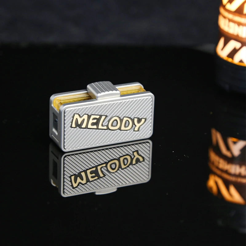Melody Tuning Fork Mechanical  Slider EDC Haptic Fidget Machinery Fidget Slider Stress Relief & Relaxation Fidget Toy Adult Gift
