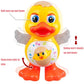 Electric Dancing Duck Toy Interactive Musical Animal with Flashing Lights Educational Gift for Kids
