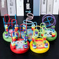 Wooden Roller Coaster Toy – Colorful Educational Bead Maze for Kids