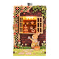 Fridge Magnet DIY Book Nook Kit 3D Puzzle Toy Dollhouse Shop Animal Mini House Furniture Creative Assembly Model Decoration