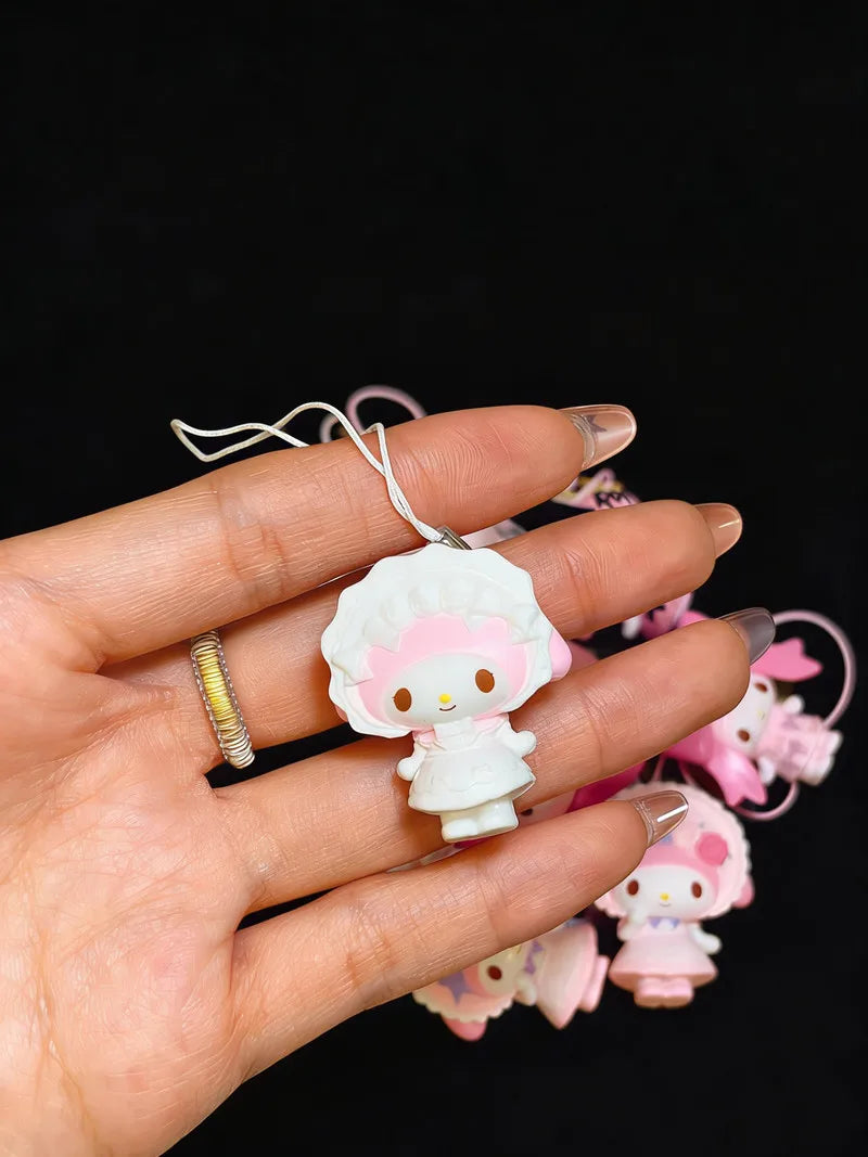 New Product In Stock Anime My Melody Ballet Rabbit Pendant Blind Box Cute Bag Hanging Gift For Fans' Holiday Surprise