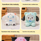 Sanrio Kuromi Cinnamoroll My Melody Pochacco Plush Dolls With Clothes Anime Room Decor Gift for Boys Girls Kids