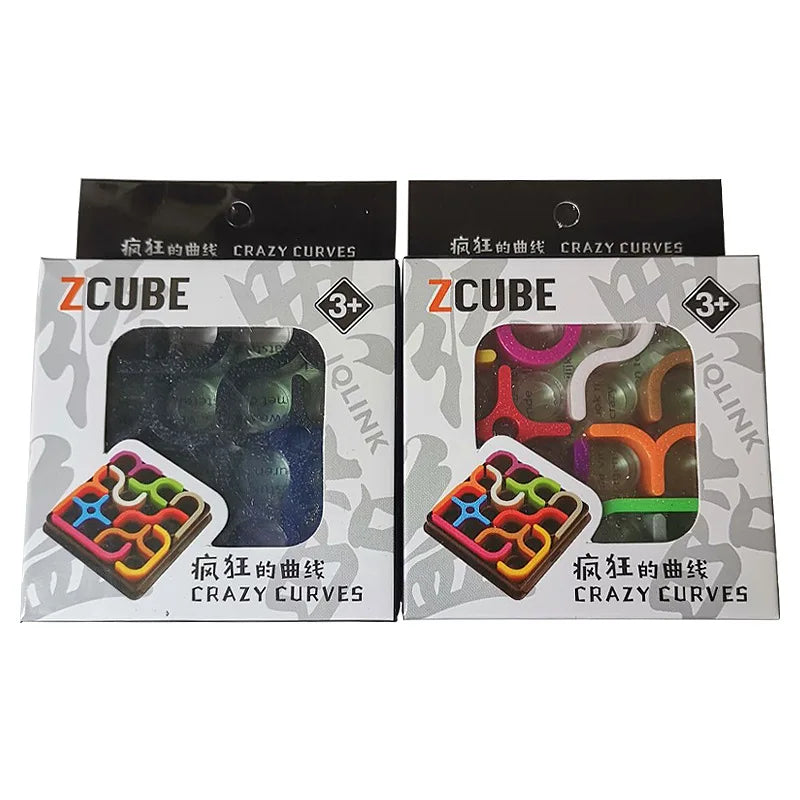Creative 3D Intelligence Puzzle Crazy Curve Sudoku Puzzle Games Geometric Line Matrix Puzzle Toys For Children Learning Toy Gift