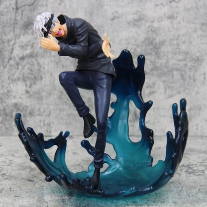 25cm/9.8in Anime Gojo Satoru Jujutsu Kaisen Anime Figurine Model Ornaments Collecting Toys Room Decoration Toy Gift