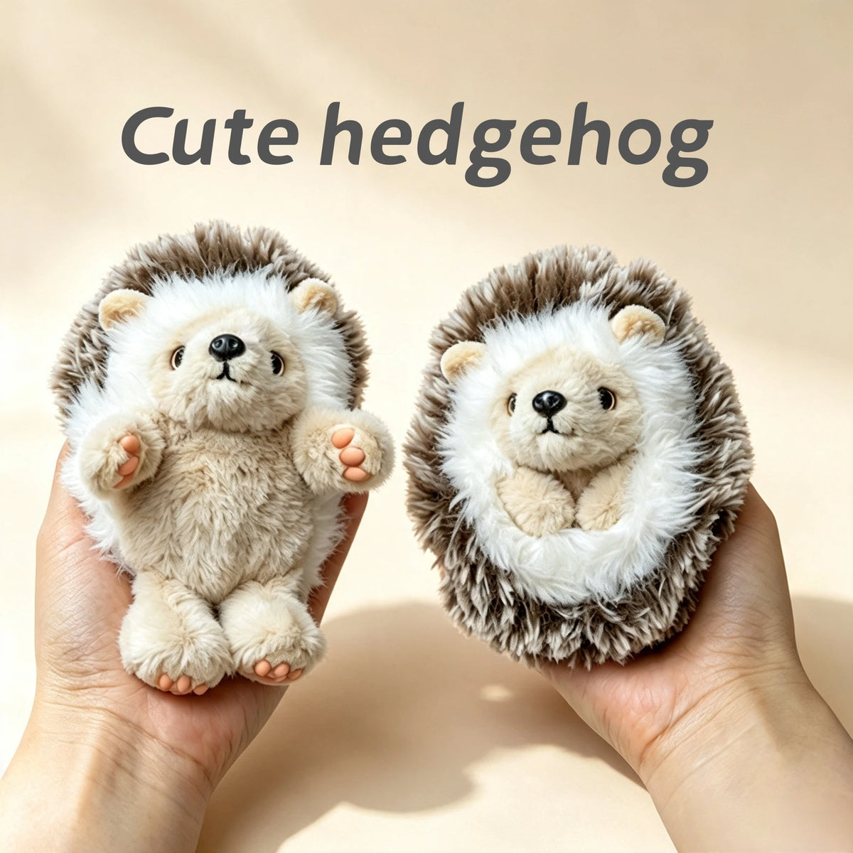 Lifelike Hedgehog Pendant Doll 10/20/25cm Cute Hedgehog Plush Doll Soft Hedgehog Huggable Pillow Lovely Desktop Pet Bag Decor