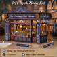 Notting Hill Book Nook 3D Wooden Puzzle DIY Love Bookstore Handmade Bookshelf Dollhouse Model Decorative Bookend Building Ki