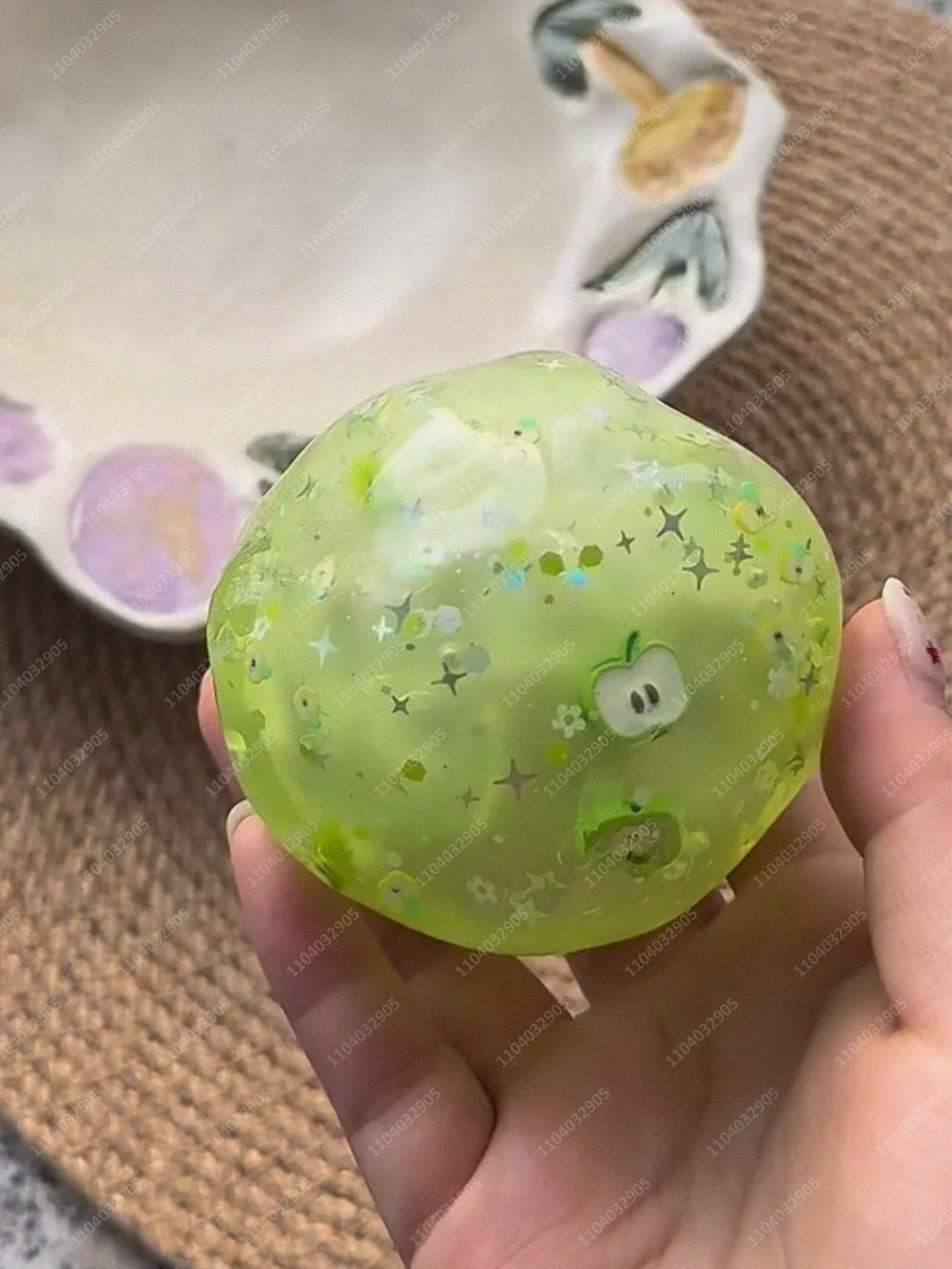 Crispy Squishy Ball Cracking Wax Crunchy Shatter Stress Ball ASMR Satisfying Pop Sound Anti Stress Relief Fidget Toys for Adults