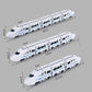 Kids DIY Simulation High Speed Railway Train Toy Car Electric Sound Light Model Train Educational Toys Boys Girls Gift Birthday