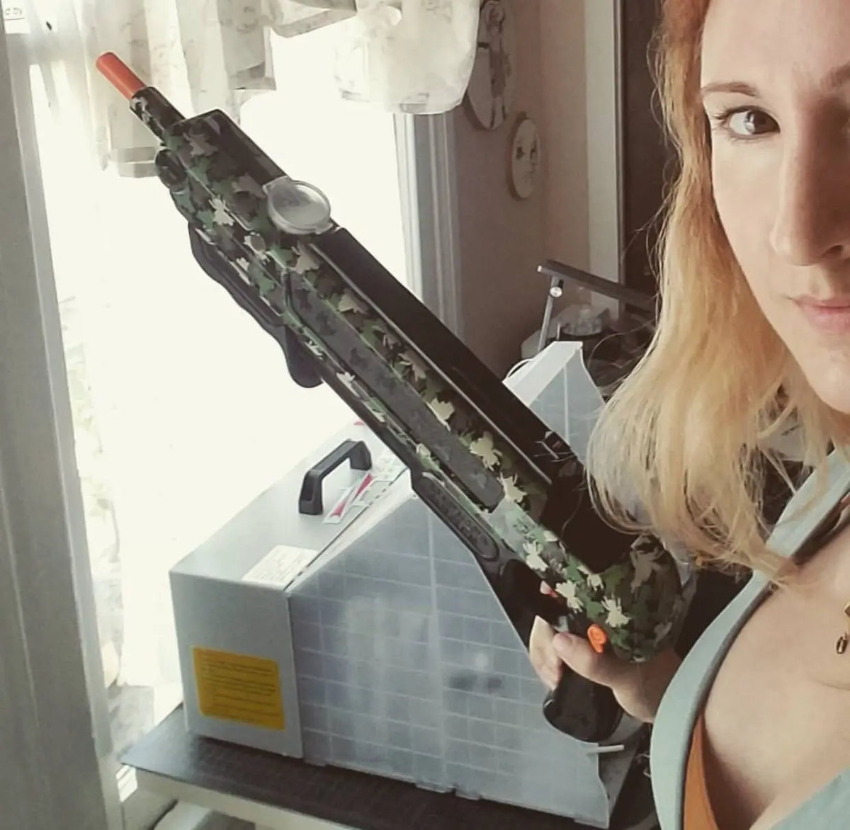Newly Upgraded Salt Gun, Fly And Mosquito Killing Gun, Mosquito Killing Gun, Adult Simulation Toy Gun, New Version 3.0