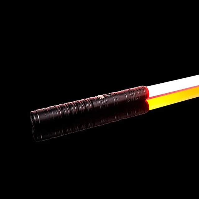 Metal Handle RGB Cosplay Double-edged Lightsaber Sword 16 Colors Change LED Switchable Sound And Light For Boys Girls Gift