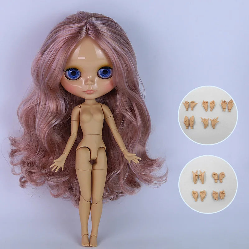 ICY DBS Blyth Doll White Skin Joint Body 1/6 BJD Special Price OB24 Toy Gift