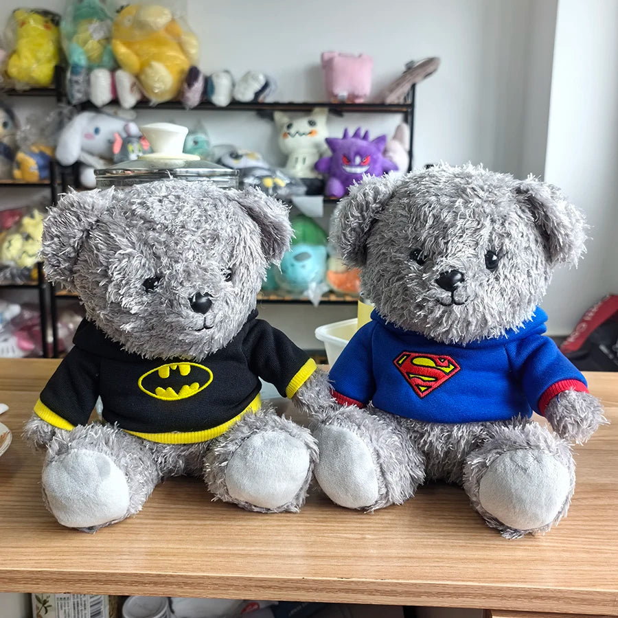 Classic Hero Plush Dolls 20cm Batman Superman DC Comics Justice League Soft Stuffed Toys for Kids Christmas Halloween Gifts