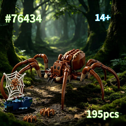 Forbidden Forest Model Building Blocks Sets Suitable for Birthday Gifts Compatible with Legoed Particles ，195pcs.