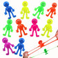 5-20PCS Fun Sticky Stretching Smiling Face Little Man Pinch Toy for Birthday Party Favor Christmas Carnival Adult Gift