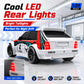 ZNLYRION RC Drifting Race Car 1:24 Scale 4 Wheel Drive 20km/h Adjustable High/Low Speed With Spare Drift Tires LED Headlight Taillight RC Toy For Boys Adult