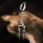 Neon Genesis Evangelion Spear of Longinus Earring Silver Plated Anime Cosplay Jewelry for Fans Gift