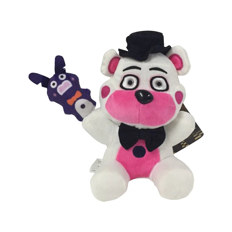 New 18CM FNAF Freddy's Plush Toy Stuffed & Plush Animals Bear Rabbit Game Fnaf Plush Toys Birthday Christmas For Kids doll Gift
