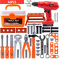 38/41 PCS Pretend Tools Kit Kids Play Repair Tool Set Plastic Construction Toys with Screwdrivers for Toddler Boys Girls Child