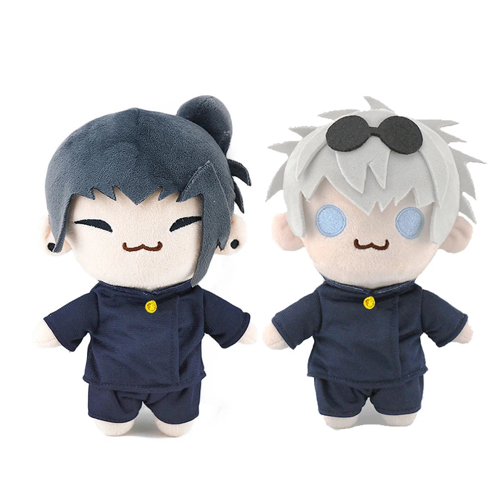 Kawaii Jujutsu Kaisen Plush Toy Cartoon Game Character Satoru Gojo Getou Suguru Plush Doll Jujutsu Kaisen Doll