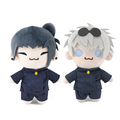 Kawaii Jujutsu Kaisen Plush Toy Cartoon Game Character Satoru Gojo Getou Suguru Plush Doll Jujutsu Kaisen Doll