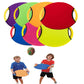 Bouncing Circle Throwing Training Toys Kids Adult Outdoor Interactive Cooperative Games Elastic Paddle Ball Fun Game