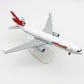 20CM Scale Plane Alloy Swiss Airlines MD-11 Airplane Model Classic Finished Static Collectible Aircraft Ornament Gift Display