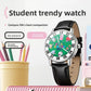 BT21 cartoon cute student watch kawaii pointer type round quartz wristwatch fan support anime merchandise gift wholesale