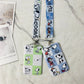 Credential Holder Cartoon Animal Neck Strap Lanyard for Key Keychain USB Badge Holder Keyring Accessories Gifts