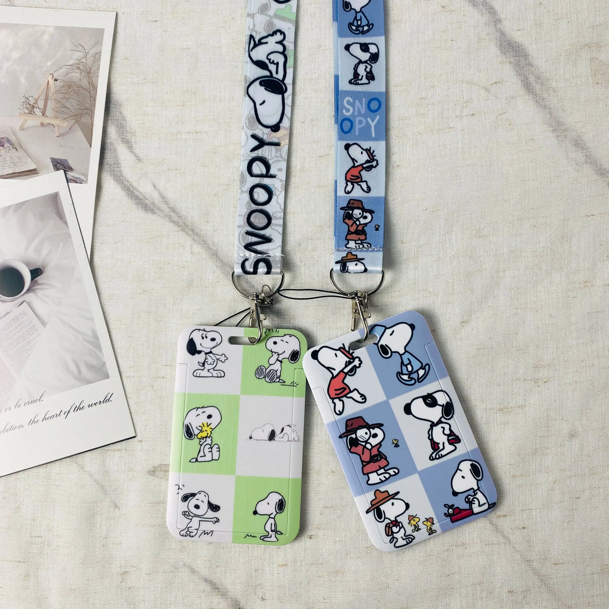 Credential Holder Cartoon Animal Neck Strap Lanyard for Key Keychain USB Badge Holder Keyring Accessories Gifts