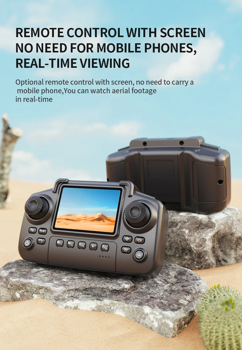 E88 Pro Foldable Drone Dual HD Camera Optical Flow Positioning 2.4G Signal 100M Remote Range One Key Takeoff Landing Return Outdoor Aerial Drone