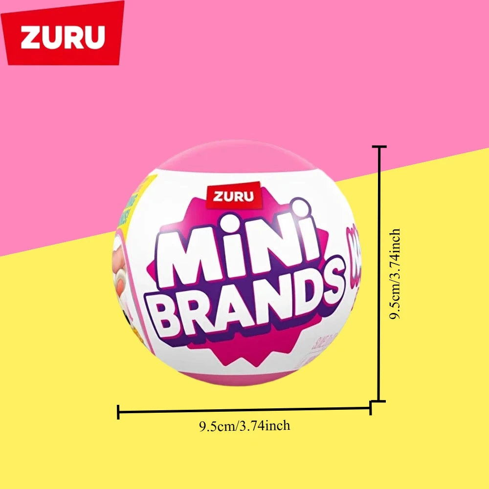 Zuru Surprise Toy Mini Toy Brands Kawaii Food Toys Cute Mystery Random Blind Boxes Miniature Toy Original Birthday Gift