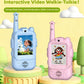 2PC Children's Video Walkie-talkie HD Walkie-talkie USB Charging Indoor Outdoor Entertainment Kids Toys Birthday Gifts Ages 3-12
