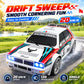 ZNLYRION RC Car Drifting Race Car 1:24 Scale 4 Wheel Drive 20km/h Adjustable High/Low Speed With Spare Drift Tires LED Headlight Taillight RC Toy For Boys Adult