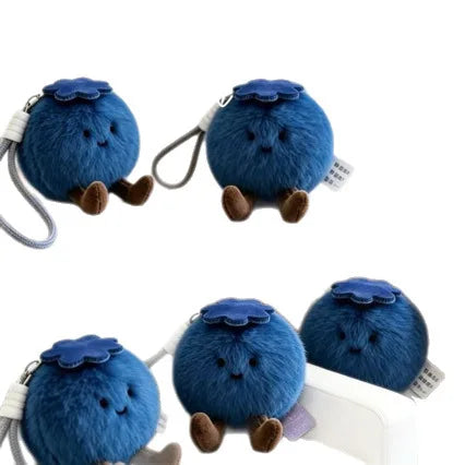 Blueberry Luck] Preventing Mold Luck Blueberry Plush Doll Doll Ornament Bag Pendant Keychain Pendant